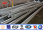 Q235 Q345 Galvanized Steel Street Lighting Pole 4m , 5m , 6m,  8m , 10m , 12m Height supplier