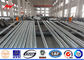Medium Voltage Galvanized Power Transmission Poles For Electrical Project supplier