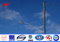 NGCP 65FT Galvanized Steel Pole with 450Mpa for 69kv transmission line 10mm thickness supplier