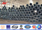 Galvanized HDG 132KV Electrical Materials Octagonal Steel Pole supplier