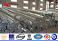 Galvanized HDG 132KV Electrical Materials Octagonal Steel Pole supplier