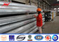 Conical / Polygonal 110KV Galvanized Steel Poles For Electric Transmission Line supplier