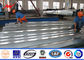 High Voltage Galvanized Power Transmission Poles For Electrical Line ,  / BV / ISO supplier