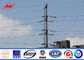 Electrical Steel Utility Pole For 10kv ~ 550kv Power Distribution Line Project supplier