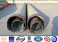 8Ft Slip Joint Q235 Galvanized Steel Pole , Electricity Utility Power Pole supplier