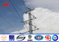 35FT NEA Standard Steel Power Pole , Metal Utility Poles For 69kv Transmission Line supplier