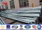 7.5M Light 1KN Load Steel Power Pole , Power Transmission Pole 450Mpa Min Yield Stress supplier