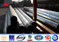 15m 1200 Dan Galvanized Steel Pole For 132kv Transmission Line ,  / BV / ISO supplier