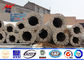 Electric Insulators Distribution Steel 50ft Polygonal Pole Medium Voltage supplier