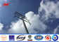 16M Double Circuit Metal Power Pole Transmission For Overhead Line Steel Tower supplier