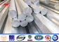 One Section Design 35FT Electric Galvanised Steel Pole 500kg Design Load supplier