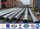 Octagonal Electrical Power Pole , Hot Dip Galvanized Steel Pole Long Service supplier
