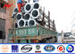 Power Transmission Line Steel Electric Galvanised Poles With Custom Design PLS supplier