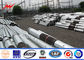 30ft 35ft Hot Dip Galvanized Steel Electric Power Pole To Transmission Line supplier
