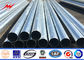 Iso 7.5m 1kn 3kn Steel Power Pole , Metal Utility Pole supplier