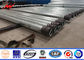 High Strength Polygon Galvanized Steel Pole 33kv 110kv 132kv 230kv 380kv 400kv 550kv supplier
