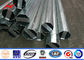 15m 1000kg Breaking Load Steel Tubular Pole 4mm Thickness For Transmission supplier