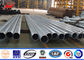 15m Galvanized Steel Electric Pole Column Power Line Iso Approval supplier