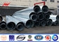 16 M Electrical Steel Tubular Pole With Cross Arm For Transmission Line supplier