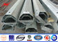 Direct Buried 65ft Utility Power Poles , Hot Dip Galvanized Pole NGCP Standard supplier