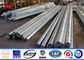 27.5m 60KN GR65 Material Utility Power Poles Transmission 45ft 50ft Height supplier