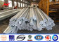 27.5m 60KN GR65 Material Utility Power Poles Transmission 45ft 50ft Height supplier