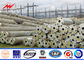 Single Circuit 69kv Commercial Light Galvanized Steel Pole 400mm Length Bitumen supplier