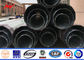 8M 6.5KN Breaking Load Steel Tubular Pole Q345 Hot Dip Galvanization supplier