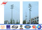 18m Steel Utility Pole Power Line Pole For 33kv Transmission Line Steel Pole Tower supplier