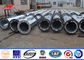 18M power transmission utility power pole with hot dip galvanized supplier