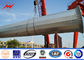 90ft 100ft Multi - Sided Power Transmission Poles / Power Distribution Poles ISO supplier