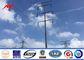 Gi 66kv Transmission 460mpa Tubular Street Light Pole supplier