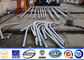 9m 10m 12m Q235 HDG Street Light Poles With Cross Arm supplier