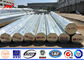 Electrical Steel Power Transmission Tower Pole Tubular 16m AWS D1.1 supplier