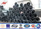 ASTM A123 Utility Power Poles Galvanization And Color Polyester Coating supplier