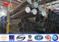 Milky Way Electrical Steel Tubular Pole Self Supporting Metal Utility Poles supplier