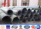 80ft 90ft Steel Electric Pole For Transmission Line Project supplier