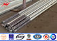 6 Side Steel Utility Poles 8m 2.5kn Easy Maintenance supplier