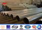 Hot Dip Galvanized Power Distribution Pole Electric Steel 35FT 40Ft 69KV supplier