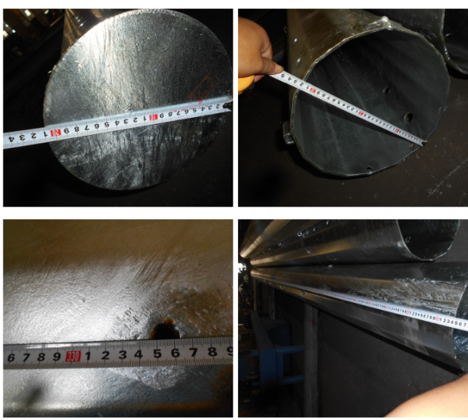 345Mpa Tubular Hot Dip Galvanized Steel Pole 2.75mm 3.0mm 3.75mm 4.0mm Thick 4