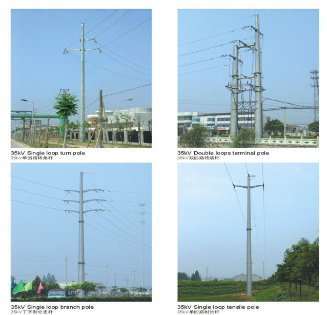 30FT 35FT 40FT 45FT Distribution Pole Philippines Traditional Small Size 1