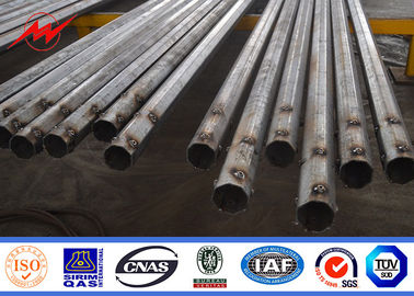 China Single Arm 15M Galvanized Steel PolePainting for High Way Lighting supplier