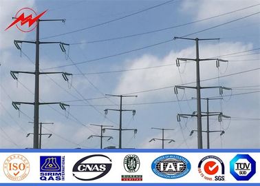 China Electricity Utilities Explosion Proof  Electrical Power Pole 138kv Round Tapered supplier