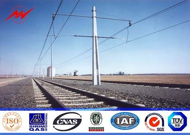 China Galvanized Transmission Utility Steel Pole 50FT 60FT 70FT 75FT NPC Standard supplier