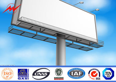 China Anticorrosive 3 in1 Round LED Outdoor Billboard Advertising With Backlighting 8m supplier