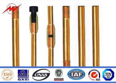 China Underground Copper Clad Steel Ground Rod Cover Clamps Lighting Protection supplier