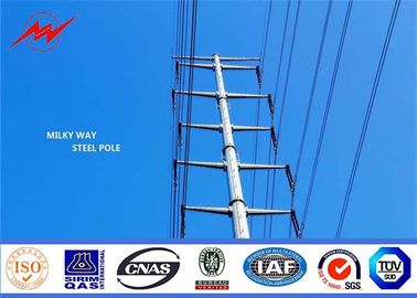 China 20FT 25FT 30FT Galvanization Electrical Power Pole For Philippines supplier