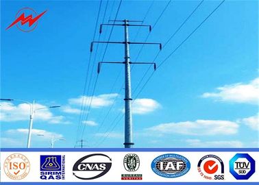 China 33kv Octagonal Electrical Power Pole As Steel Transmission Poles supplier
