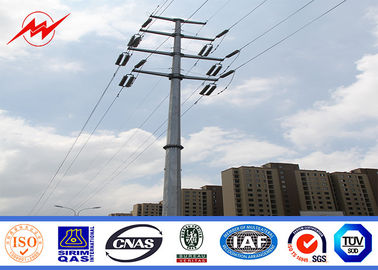 China 30FT NEA Electrical Power Pole 2.75mm Thickness ASTM A123 Standard supplier