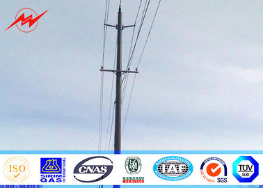 China Multi Side 55FT 20KN Metal Utility Poles Hot Dip Galvanization Surface Treatment supplier